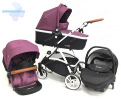 Easygo optimo Purple trīs viena rati